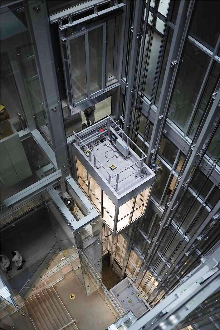 Лифт вид сверху